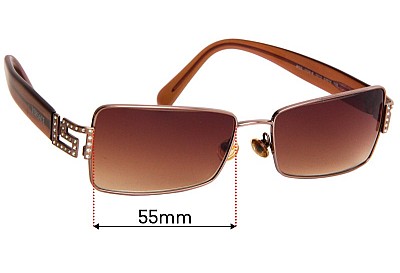 Versace MOD 1028-B Ersatzlinsen 55mm wide 