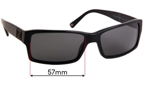 Versace MOD 4198 Replacement Sunglass Lenses - 57mm Wide 