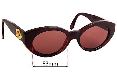 Versace MOD 480/A Ersatzlinsen 53mm wide 