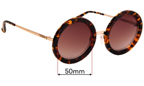 Sunglass Fix Ersatzgläser für Von Zipper Fling - 50mm Wide 