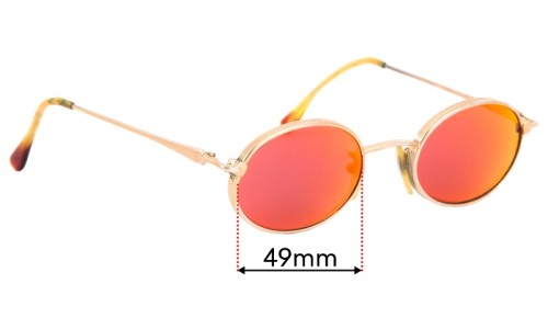 Sunglass Fix Replacement Lenses for Vuarnet Pouilloux 019 - 47mm Wide Sunglass Fix Replacement Lenses for Vuarnet Pouilloux 019 - 47mm Wide
