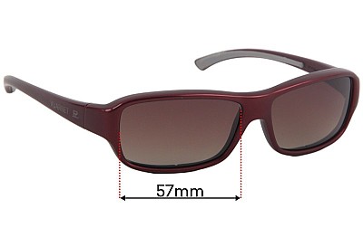 Vuarnet Pouilloux 122 Replacement Lenses 57mm wide 
