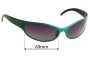 Sunglass Fix Replacement Lenses for Gatorz Gator - 63mm Wide 