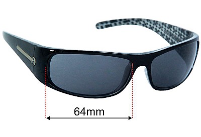 Electric G-Seven Replacement Lenses 64mm wide 