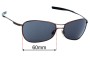 Sunglass Fix Replacement Lenses for Revo RE9016 Rotate - 60mm Wide 