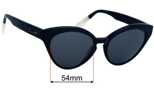 Carla Zampatti Sun Rx 07 Replacement Lenses 54mm wide 