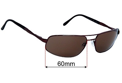 Revo 3031 Lentes de Repuesto 60mm wide 