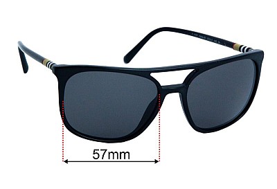 Burberry B 4257 Replacement Lenses 57mm wide 