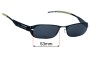 Sunglass Fix Lentes de Repuesto para IC! Berlin Naoko - 53mm Wide 