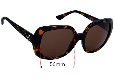 Michael Kors MK2135 Calabasas Lentilles de Remplacement 56mm wide 
