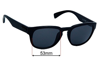 Rip Curl Response Replacement Lenses 53mm wide 