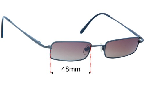 Marchon M519 Replacement Lenses 48mm wide 