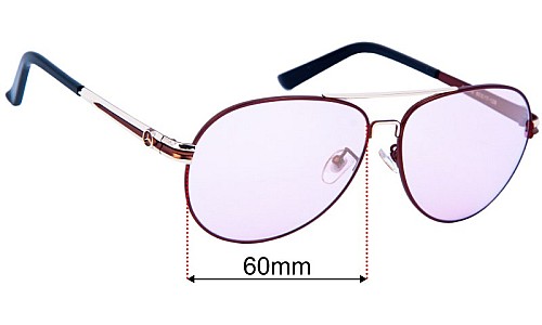 Mercedes Benz MB613 Lentes de Repuesto 60mm wide 