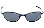 Oakley Tightrope OO4040 Replacement Sunglass Lenses Front View 