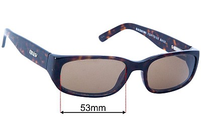 Otis Sushimi Ersatzlinsen 53mm wide 