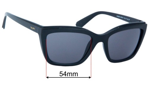 Ralph Lauren RA5221 Replacement Lenses 54mm wide 