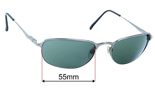 Ray Ban RB3105 Replacement Lenses 55mm wide 