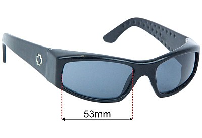 Spy Optic MC Replacement Lenses 53mm wide 