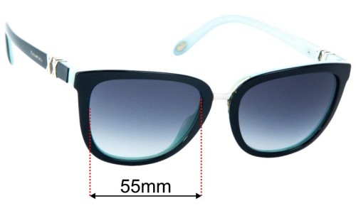 Tiffany & Co TF4123 Lentes de Repuesto 55mm wide 