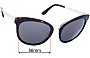 Sunglass Fix Ersatzgläser für Tom Ford EMMA TF461 - 56mm Wide 