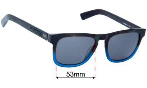 Tod's TO 240 Ersatzlinsen 53mm wide 