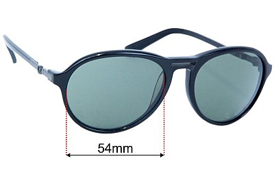 Von Zipper Digby Ersatzlinsen 54mm wide 