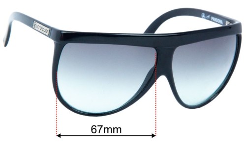 Von Zipper Pandora Replacement Lenses 67mm wide 