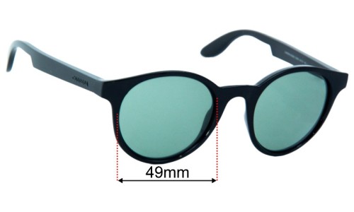 Carrera Carrera 5029NS Replacement Lenses 49mm wide 