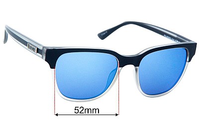 Liive Billy Lentes de Repuesto 52mm wide 