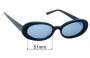 Sunglass Fix Ersatzgläser für Oroton  Sonia - 51mm Wide 