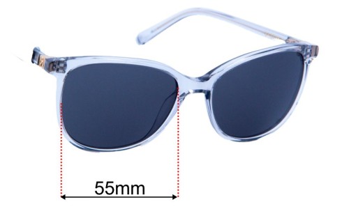 Oroton  Lillian Lentes de Repuesto 55mm wide 