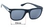 Sunglass Fix Lentilles de Remplacement pour Persol 3306-S - 55mm Wide 