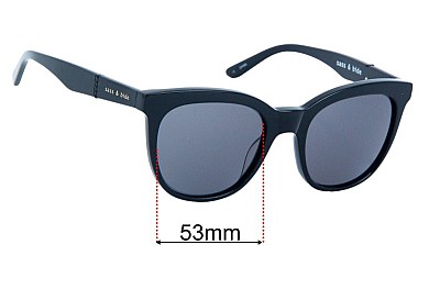 Sass & Bide Atlantis Replacement Lenses 53mm wide 