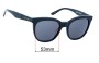 Sunglass Fix Replacement Lenses for Sass & Bide Atlantis - 53mm Wide 
