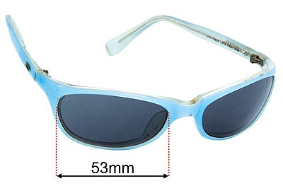 Smith Southbound Lentes de Repuesto 53mm wide 