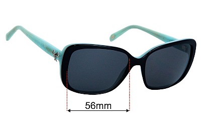 Tiffany & Co TF 4092 Lentilles de Remplacement 56mm wide 