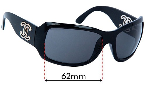 Chanel 6018 Ersatzlinsen 62mm wide 