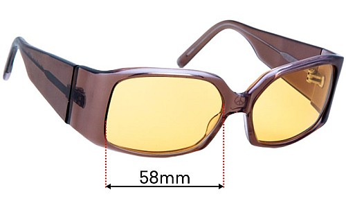 Christian Roth CR14273 Lentilles de Remplacement 58mm wide 