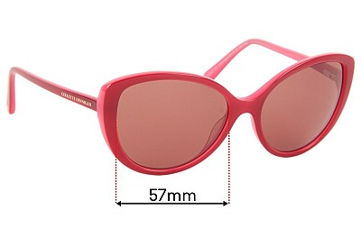 Collette Dinnigan Sun Rx 12 Ersatzlinsen 57mm wide 