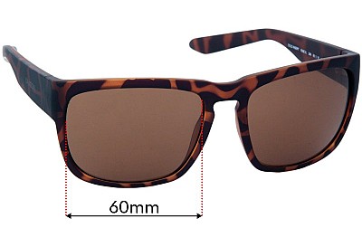 Dragon Rune XL Lentilles de Remplacement 60mm wide 