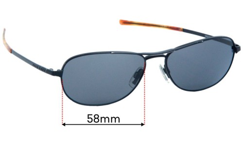 Hugo Boss HB5705  Replacement Lenses 58mm wide 