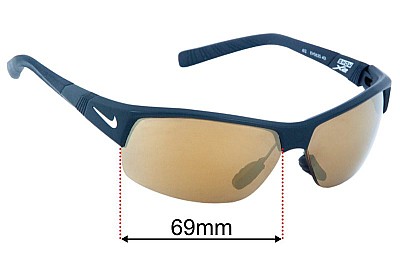 Nike EV0620 Nike Show X2 Lentes de Repuesto 69mm wide 