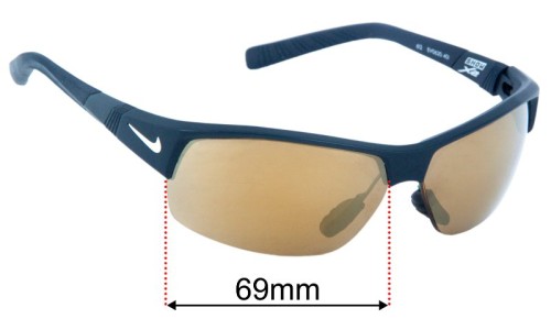 Nike EV0620 Nike Show X2 Replacement Lenses 69mm wide 