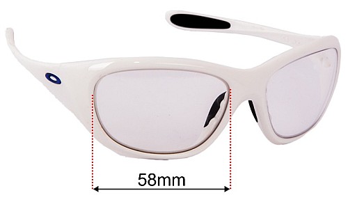 Oakley Disclosure Replacement Lenses 58mm wide 