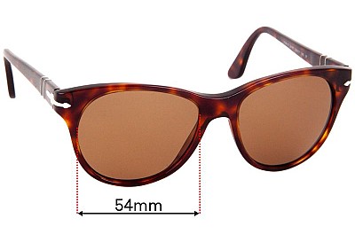 Persol 3134 Ersatzlinsen 54mm wide 