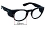Sunglass Fix Replacement Lenses for Safe Style Cruisers - 52mm Wide 