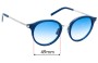 Sunglass Fix Lentilles de Remplacement pour Yves Saint Laurent SL 91 - 49mm Wide 