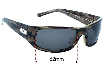 Smith Projekt Lentes de Repuesto 62mm wide 