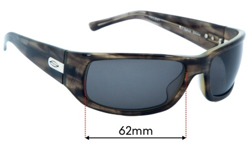 Smith Projekt Replacement Lenses 62mm wide 