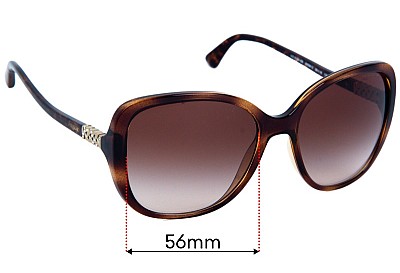 Vogue VO5154-SB Replacement Lenses 56mm wide 